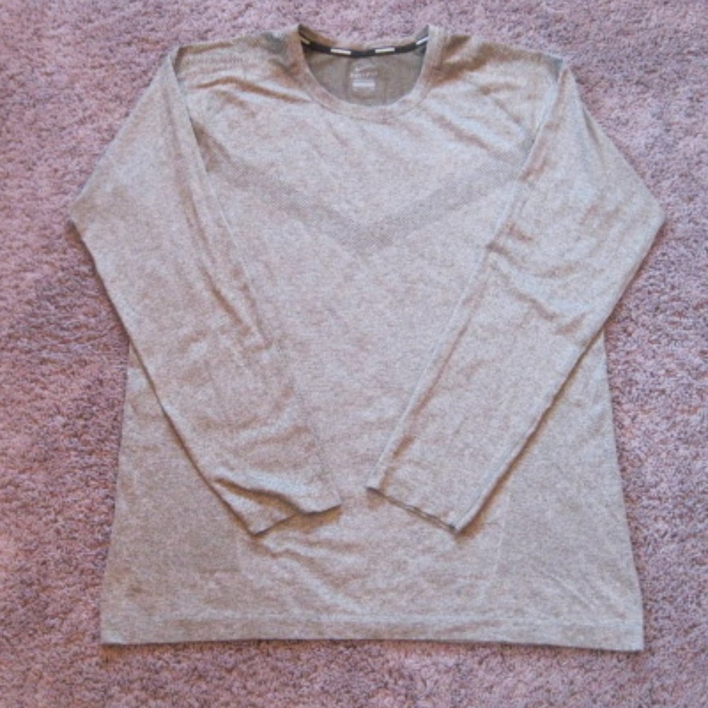 Nike Dri-FIT Knit Long-Sleeve Mens Running Shirt